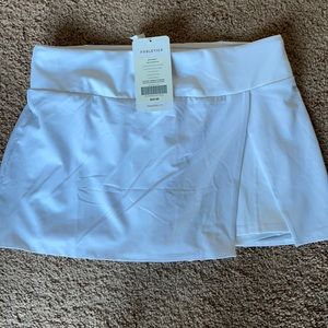 NWT Fabletics Skye skort size M WHITE